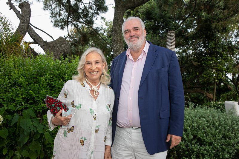 Carla Tolomeo and Pablo Atchugarry